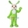 Fancy Green Bunny Mascot Costume	