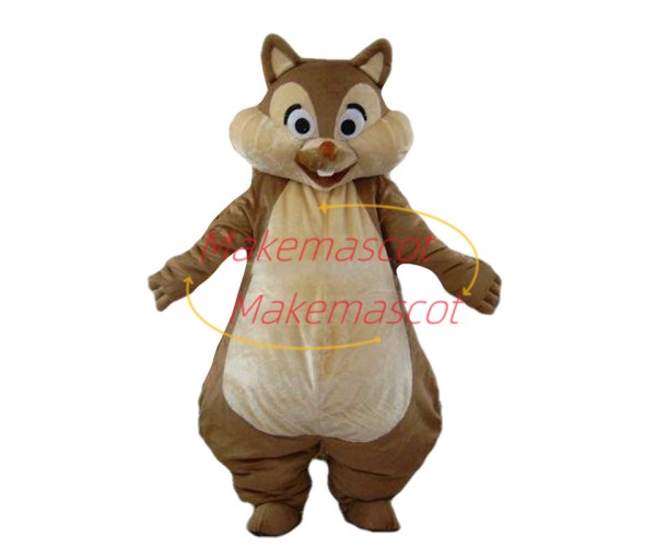 Cute Chipmunk Mascot Costume Cute Chipmunk Mascot Costume