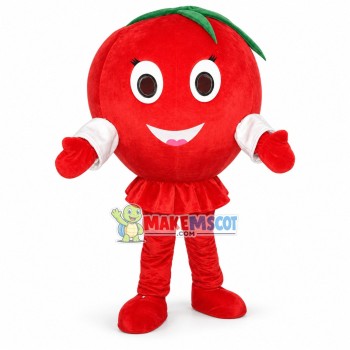 Lightweight Cartoon Red Tomato Mascot Adult Costume Lightweight Cartoon Red Tomato Mascot Adult Costume