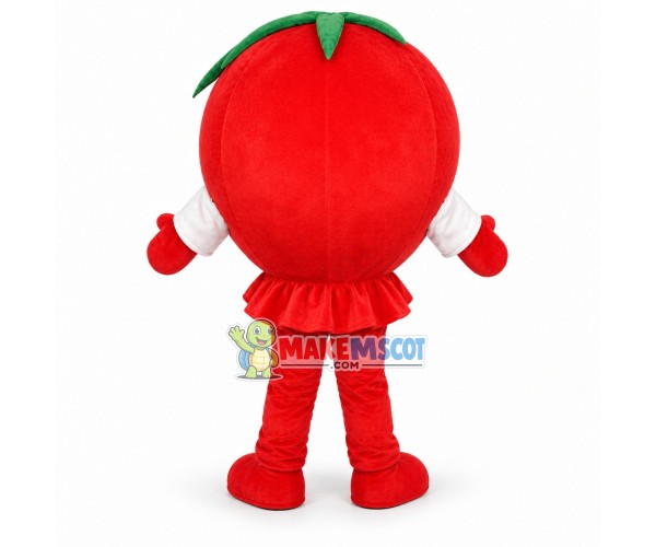 Lightweight Cartoon Red Tomato Mascot Adult Costume Lightweight Cartoon Red Tomato Mascot Adult Costume