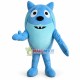 Toodee the Blue Cat Dragon Mascot Adult Costume Toodee the Blue Cat Dragon Mascot Adult Costume