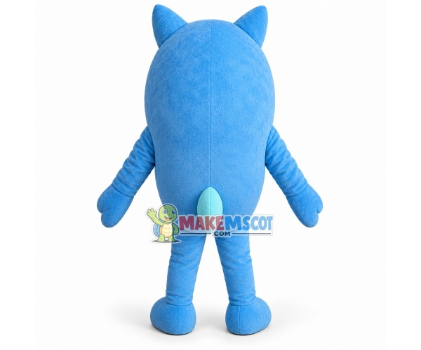 Toodee the Blue Cat Dragon Mascot Adult Costume Toodee the Blue Cat Dragon Mascot Adult Costume