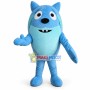 Toodee the Blue Cat Dragon Mascot Adult Costume 