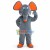 Adult Grey Elephant Mascot Costume 