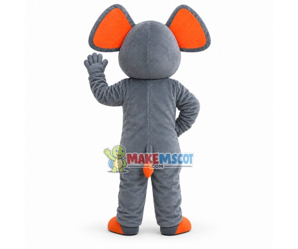 Adult Grey Elephant Mascot Costume 