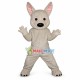Lively Bolt the white German shepherd Dog Mascot Costume Cartoon Character