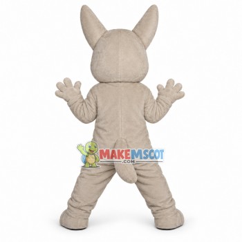 Lively Bolt the white German shepherd Dog Mascot Costume Cartoon Character Lively Bolt the white German shepherd Dog Mascot Costume Cartoon Character