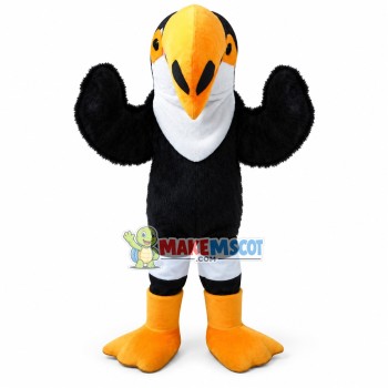 Adult plush Toco Toucan Mascot Costume Adult plush Toco Toucan Mascot Costume
