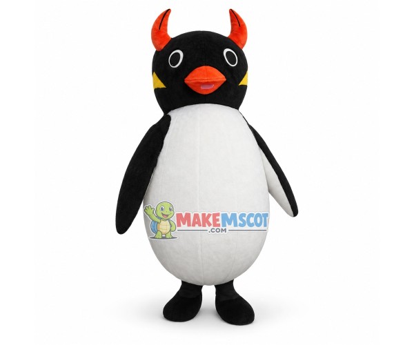 Deluxe Horned Penguin Mascot Costume Deluxe Horned Penguin Mascot Costume