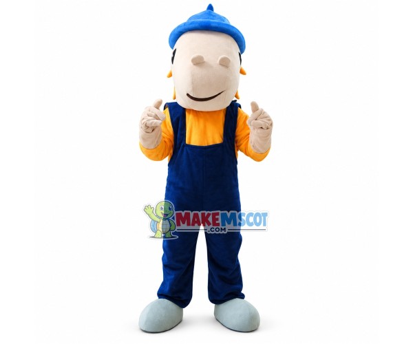Horse Boy Mascot Cartoon Costume