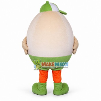 Safegg Mascot Costume Safegg Mascot Costume