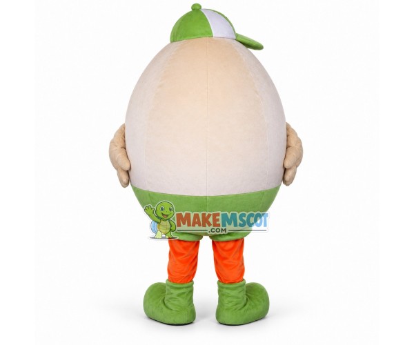 Safegg Mascot Costume Safegg Mascot Costume