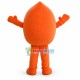 Orange Mango Mascot Costume Orange Mango Mascot Costume