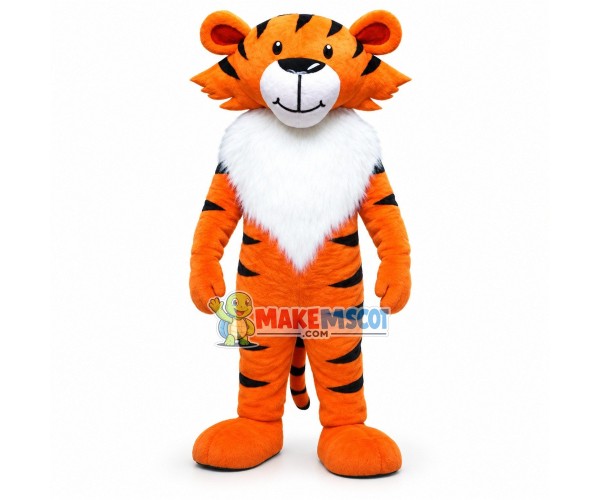 Tiger Cat Mascot Costume Tiger Cat Mascot Costume