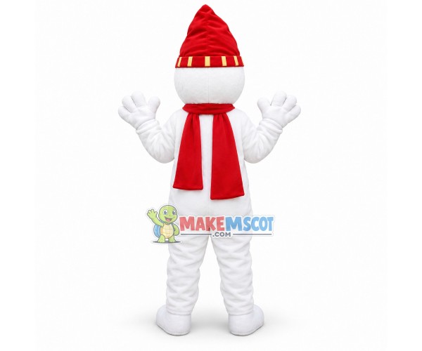 Christmas Carnival Snowman Mascot Costume Christmas Carnival Snowman Mascot Costume