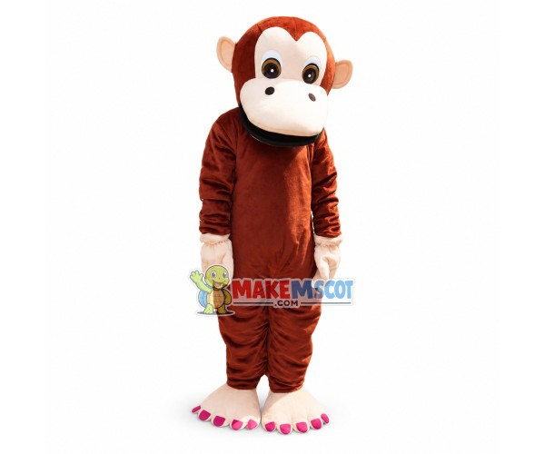 Little Bigfoot Monkey Mascot Costume Little Bigfoot Monkey Mascot Costume