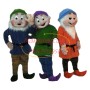 Friendly Kind Dwarf Brothers Mascot Costume