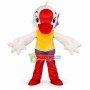 Idol White Goose Mascot Cartoon Costume