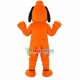 Loyal Orange Pluto the Dog Mascot Costume Loyal Orange Pluto the Dog Mascot Costume