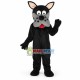 Lovely Black Great Dane Mascot Costume Lovely Black Great Dane Mascot Costume