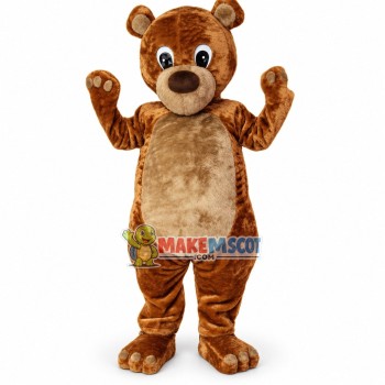 Baby Brown Bear Mascot Costume Baby Brown Bear Mascot Costume