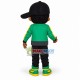 Hip Hop Black Boy Mascot Costume Hip Hop Black Boy Mascot Costume