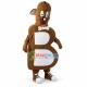 Brown Letter B Man Mascot Costume Brown Letter B Man Mascot Costume