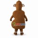 Brown Letter B Man Mascot Costume Brown Letter B Man Mascot Costume