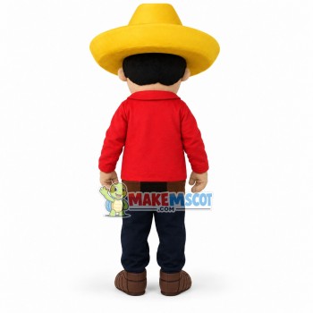 Mexican Bandit Mascot Costume Mexican Bandit Mascot Costume