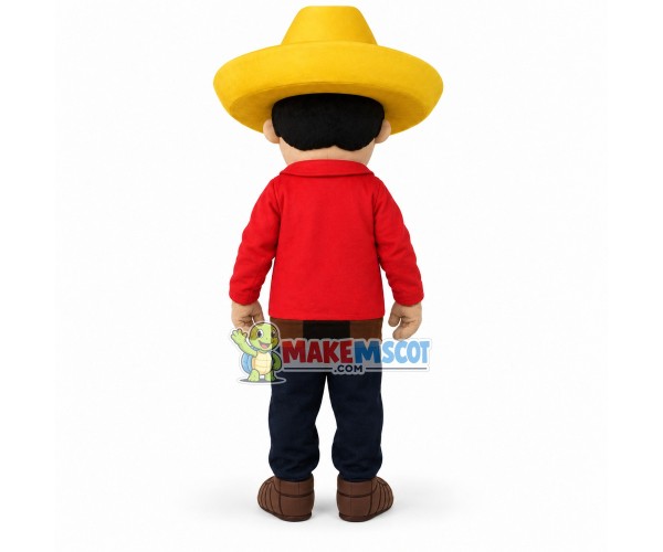 Mexican Bandit Mascot Costume Mexican Bandit Mascot Costume