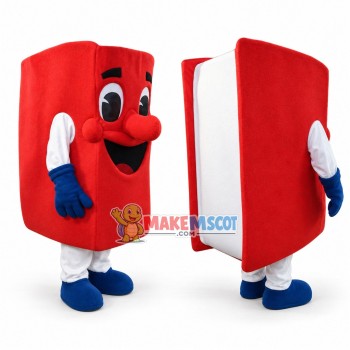 Deluxe Red Book Lightweight Mascot Cartoon Costume 