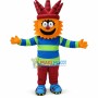 Hexagonal Clown Mascot Costume