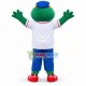 Wally the Green Monster Mascot Costume Wally the Green Monster Mascot Costume
