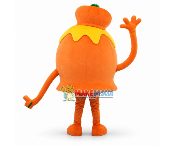 Honey Pot Monster Cartoon Mascot Costume Honey Pot Monster Cartoon Mascot Costume