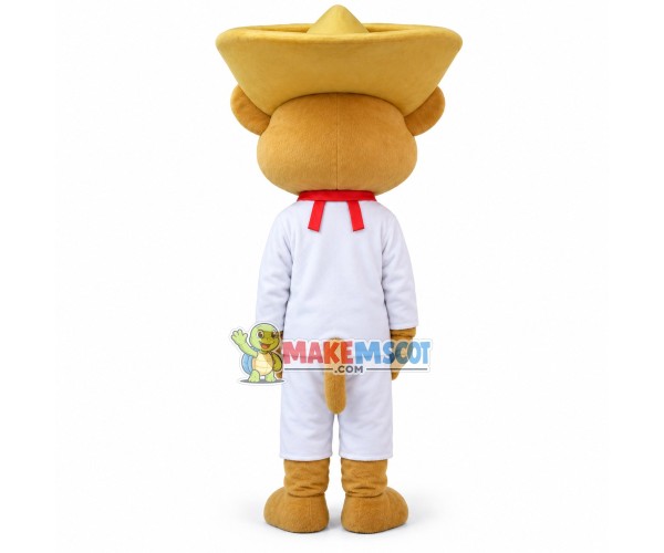 Happy Mexican Robber Mouse Mascot Costume Happy Mexican Robber Mouse Mascot Costume