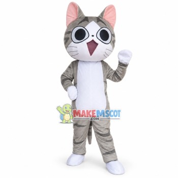 Smiling Chi the Kitten Mascot Cartoon Costume 