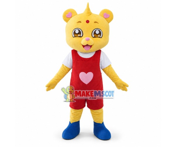Lovely Baby Lion Cartoon Mascot Costume