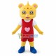Lovely Baby Lion Cartoon Mascot Costume Lovely Baby Lion Cartoon Mascot Costume
