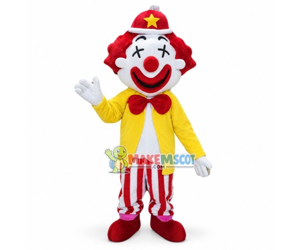 Clown Mascot Costume Clown Mascot Costume