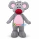 Adult Cartoon Koala With Red Nose Mascot Costume Adult Cartoon Koala With Red Nose Mascot Costume