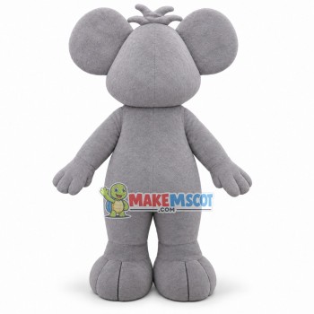 Adult Cartoon Koala With Red Nose Mascot Costume Adult Cartoon Koala With Red Nose Mascot Costume