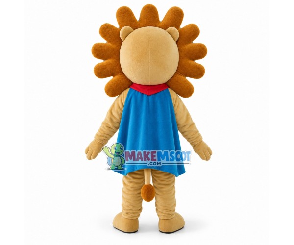 Cartoon Lion Mascot Costume Cartoon Lion Mascot Costume