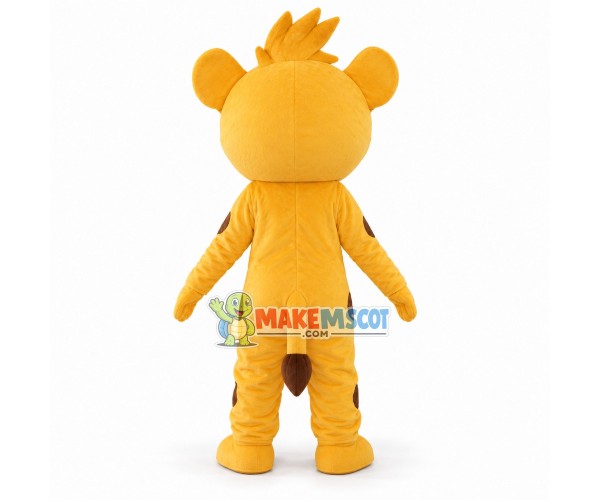 Cartoon Yellow Baby Tiger Mascot Costume Cartoon Yellow Baby Tiger Mascot Costume