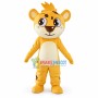 Cartoon Yellow Baby Tiger Mascot Costume