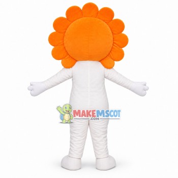 Cute Girl Sun Cartoon Mascot Costume