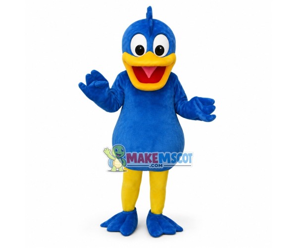 Blue Rubber Duck Mascot Costume Blue Rubber Duck Mascot Costume