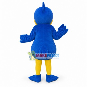 Blue Rubber Duck Mascot Costume	