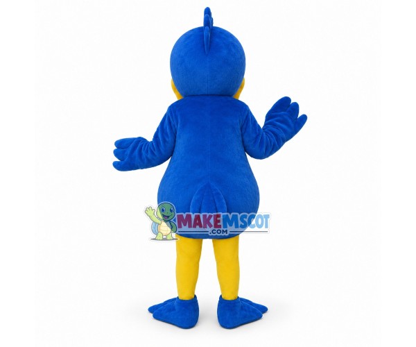Blue Rubber Duck Mascot Costume Blue Rubber Duck Mascot Costume