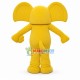 Cartoon Yellow Elephant Lightweight Mascot Costume Cartoon Yellow Elephant Lightweight Mascot Costume