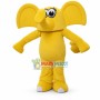 Cartoon Yellow Elephant Lightweight Mascot Costume 